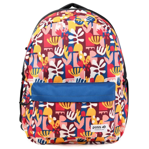 Sac à Dos coraux multicouleurs POSS
