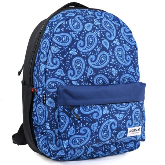 Sac à dos bandana bleu POSS